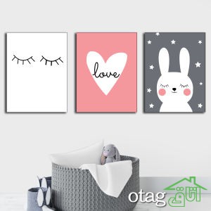 39 مدل استیکر اتاق کودک، دخترانه و پسرانه + خرید اینترنتی