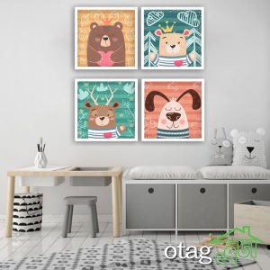39 مدل استیکر اتاق کودک، دخترانه و پسرانه + خرید اینترنتی