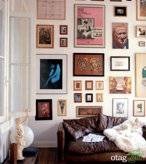 دیوار گالری چیست؛ ایده هایی برای ایجاد بهترین دیوار گالری در خانه