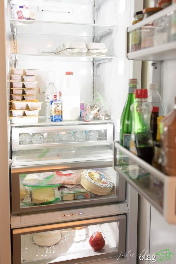 آموزش نکاتی برای سازماندهی یخچال و طبقات آن آموزش نکاتی برای سازماندهی یخچال و طبقات آن