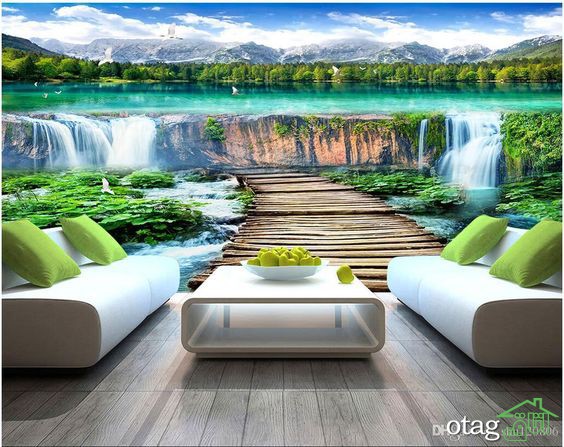 آشنایی با کاربرد انواع مدل های کاغذ دیواری سه بعدی آشنایی با کاربرد انواع مدل های کاغذ دیواری سه بعدی