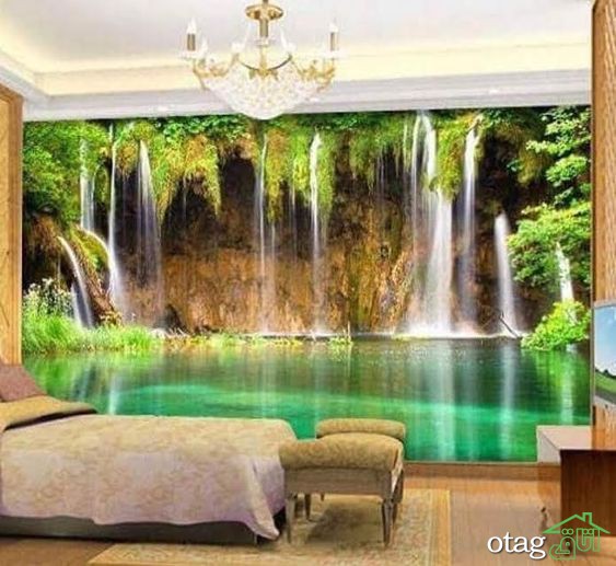 آشنایی با کاربرد انواع مدل های کاغذ دیواری سه بعدی آشنایی با کاربرد انواع مدل های کاغذ دیواری سه بعدی