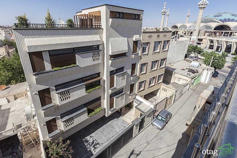 بررسی 3 مدل نمای ساختمان مسکونی در تهران و اصفهان