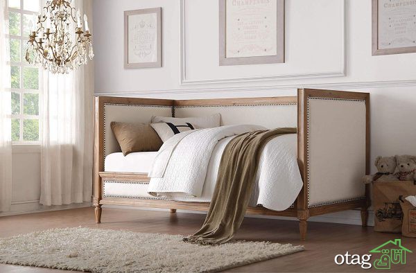 مدل های جدید تخت خواب مبلی ساده و شیک مناسب اتاق و نشیمن  