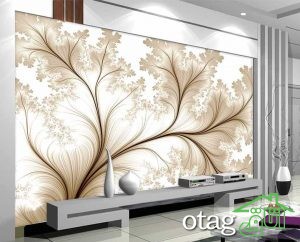 آشنایی با کاربرد انواع مدل های کاغذ دیواری سه بعدی آشنایی با کاربرد انواع مدل های کاغذ دیواری سه بعدی