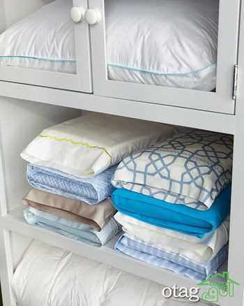 ملحفه های اضافی خود را در کجا نگه داری کنیم؟