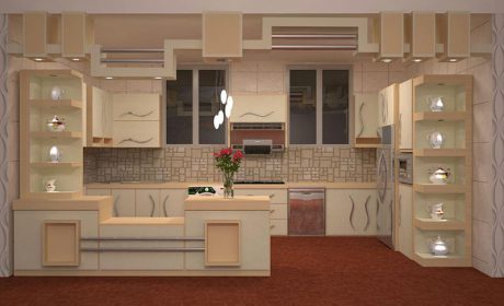 مدل ویترین آشپزخانه در انواع درب دار شیشه ای و بدون درب