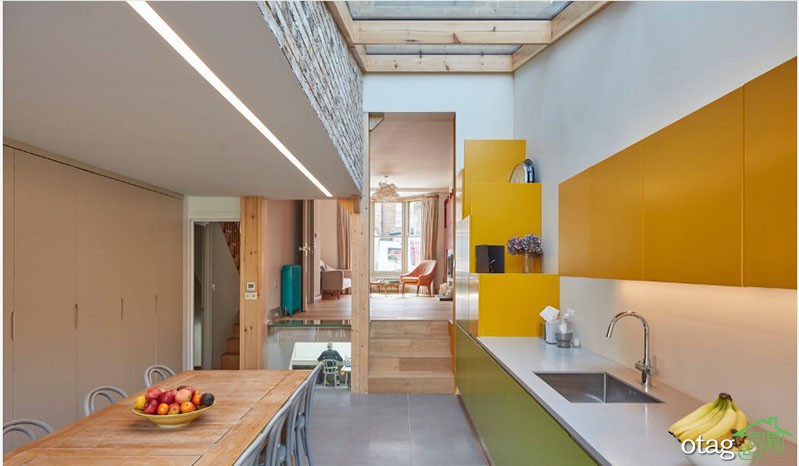 روش های جدید رنگ آمیزی آشپزخانه با ترکیب رنگ های شاد و جذاب