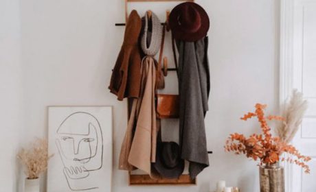 بهترین طراحی های نیمکت ورودی به عنوان جاکفشی و جالباسی