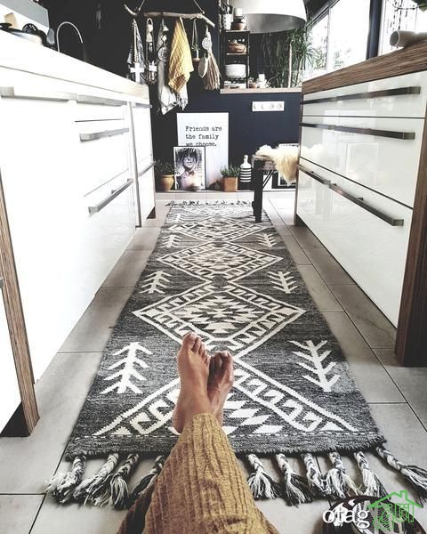 معرفی زیبا ترین طرح های قالیچه کف آشپزخانه