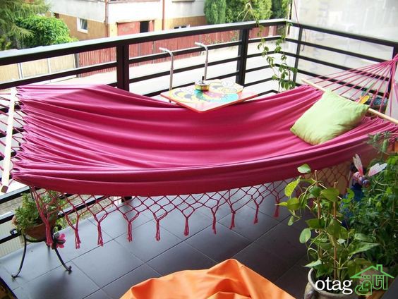 روش های خلاقانه ساخت و نصب ننو در منزل + 30 مدل عکس