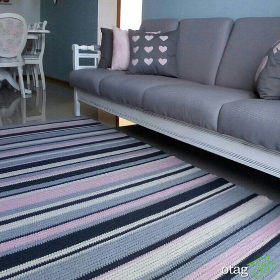 40 مدل طرح قالیچه بافت دار مناسب اتاق خواب و اتاق نشیمن