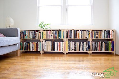 مدل های جدید کتابخانه و باکس زیر پنجره با طراحی هوشمندانه مدل های جدید کتابخانه و باکس زیر پنجره با طراحی هوشمندانه
