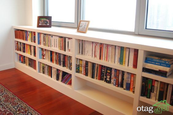 مدل های جدید کتابخانه و باکس زیر پنجره با طراحی هوشمندانه مدل های جدید کتابخانه و باکس زیر پنجره با طراحی هوشمندانه