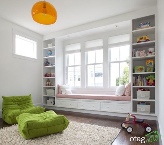 مدل های جدید کتابخانه و باکس زیر پنجره با طراحی هوشمندانه مدل های جدید کتابخانه و باکس زیر پنجره با طراحی هوشمندانه