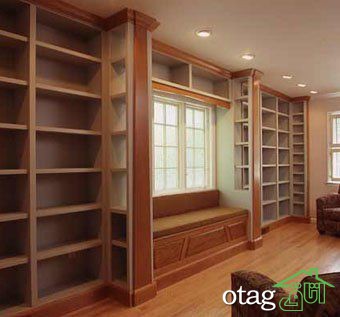 مدل های جدید کتابخانه و باکس زیر پنجره با طراحی هوشمندانه مدل های جدید کتابخانه و باکس زیر پنجره با طراحی هوشمندانه