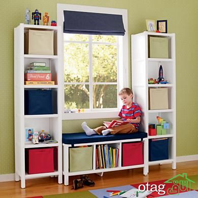 مدل های جدید کتابخانه و باکس زیر پنجره با طراحی هوشمندانه مدل های جدید کتابخانه و باکس زیر پنجره با طراحی هوشمندانه