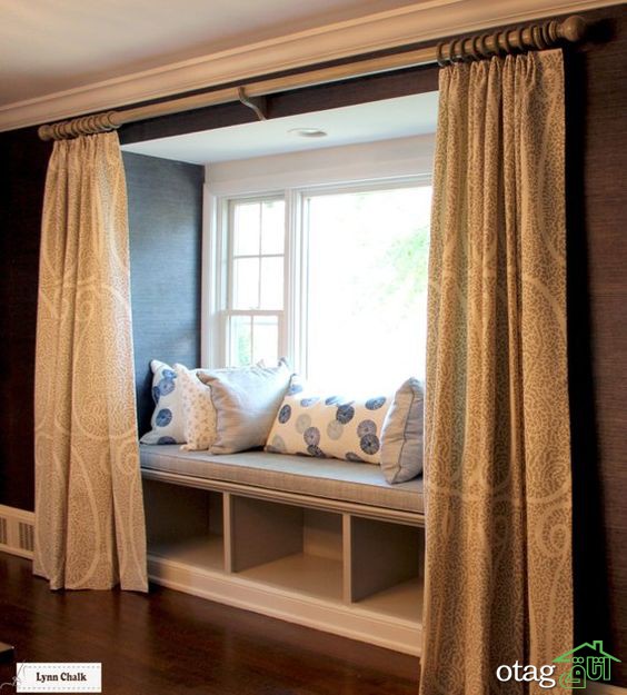 مدل های جدید کتابخانه و باکس زیر پنجره با طراحی هوشمندانه مدل های جدید کتابخانه و باکس زیر پنجره با طراحی هوشمندانه