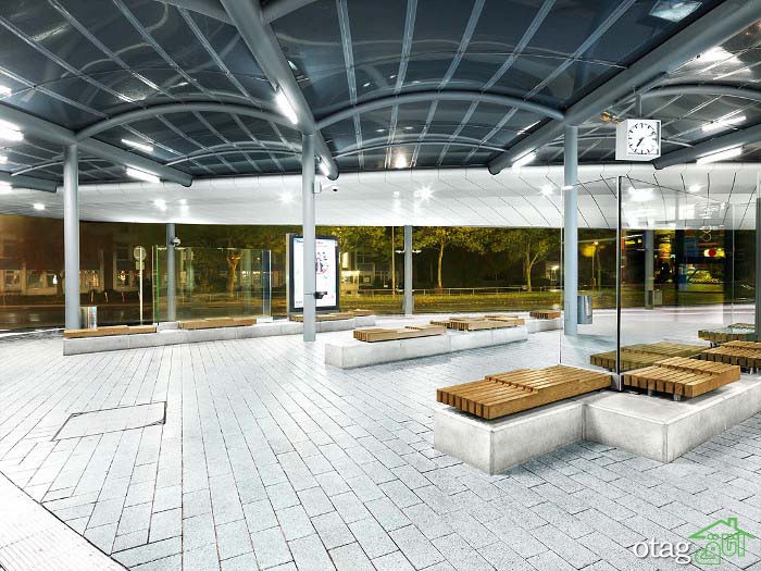 ایده های جالب طراحی ایستگاه اتوبوس در مناطق مختلف دنیا