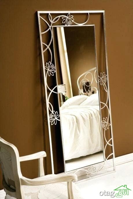 40 مدل آینه قدی پایه دار مناسب اتاق خواب و ورودی منزل