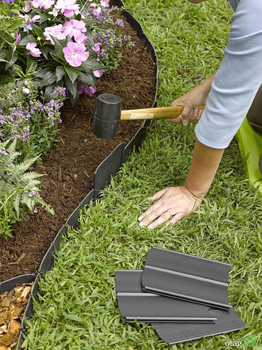 تکنیک های کاربردی لبه سازی چمن برای باغ یا حیاط