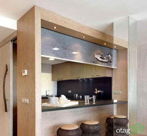 30 مدل آرک چوبی اپن آشپزخانه در طرح های فوق العاده شیک