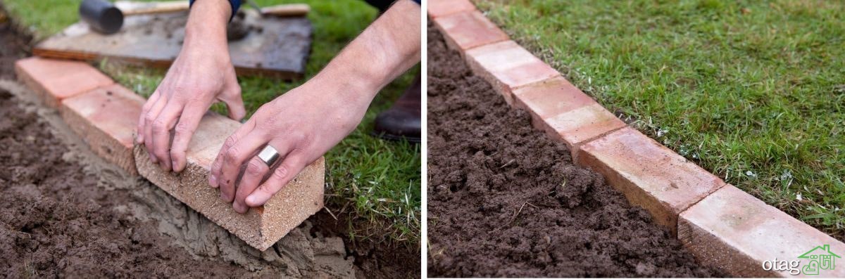 تکنیک های کاربردی لبه سازی چمن برای باغ یا حیاط