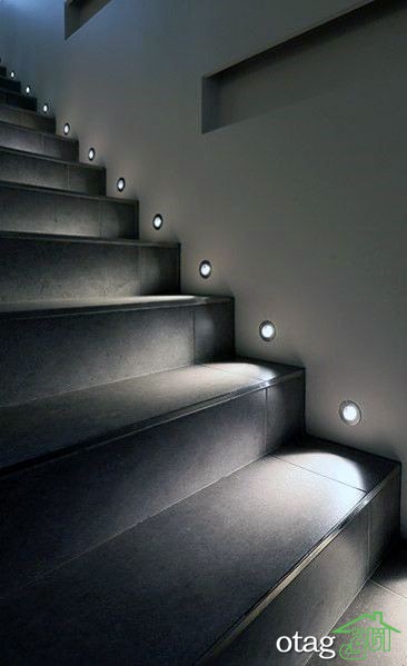 بهترین نورپردازی راه پله، 20 نمونه طراحی دیدنی