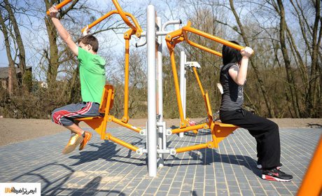 بررسی 12 دستگاه ورزشی پارک