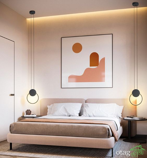 مدل های جدید چراغ آویز اتاق خواب در انواع مدرن و سنتی