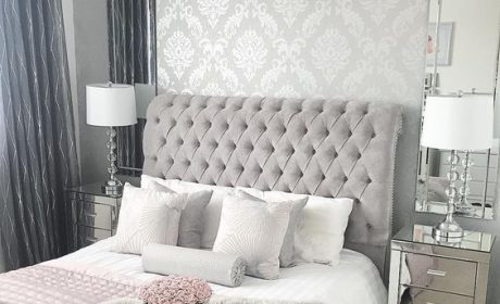 مدل هایی زیبا از طراحی اتاق خواب طوسی با تم مردانه و زنانه
