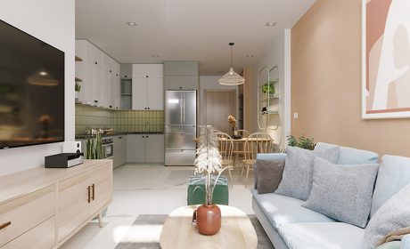 نمونه هایی عالی از دکوراسیون منزل کوچک با طراحی مدرن و شاد