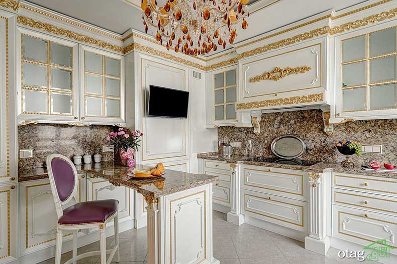 40 مدل کابینت سلطنتی جدید در انواع ممبران و چوب طبیعی 40 مدل کابینت سلطنتی جدید در انواع ممبران و چوب طبیعی