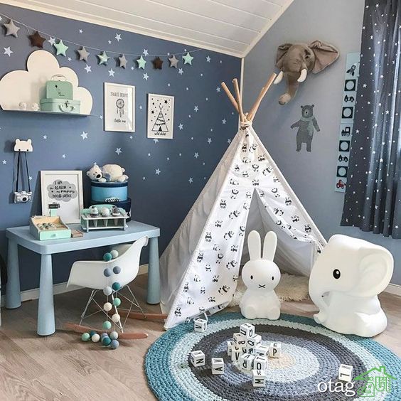 رنگ های مناسب اتاق کودک از لحاظ روانشناسی و رفتاری
