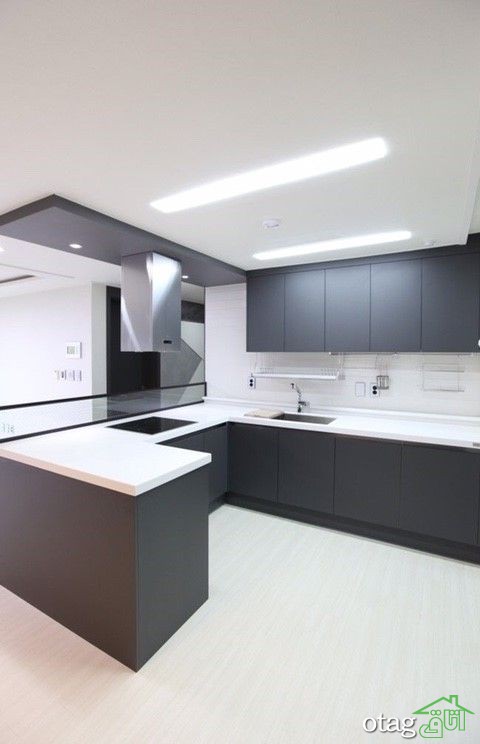 مدل کابینت قهوه ای تیره در آشپزخانه های سنتی و مدرن مدل کابینت قهوه ای تیره در آشپزخانه های سنتی و مدرن