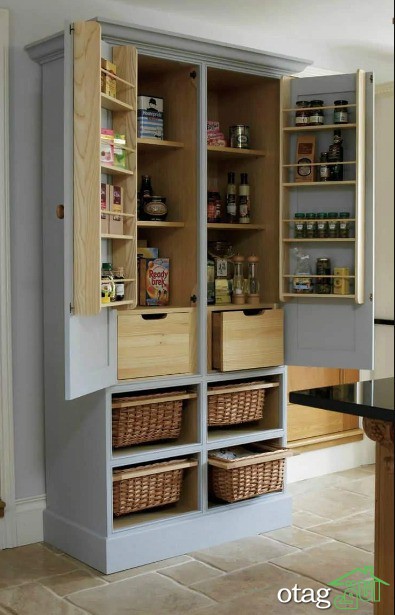 30 مدل کابینت پایه دار مناسب آشپزخانه بدون نیاز به نصب