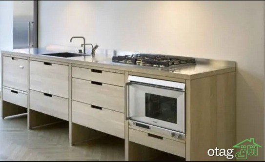 30 مدل کابینت پایه دار مناسب آشپزخانه بدون نیاز به نصب