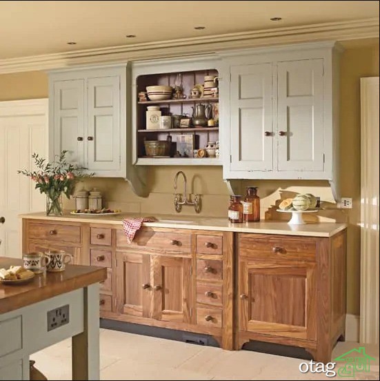 30 مدل کابینت پایه دار مناسب آشپزخانه بدون نیاز به نصب