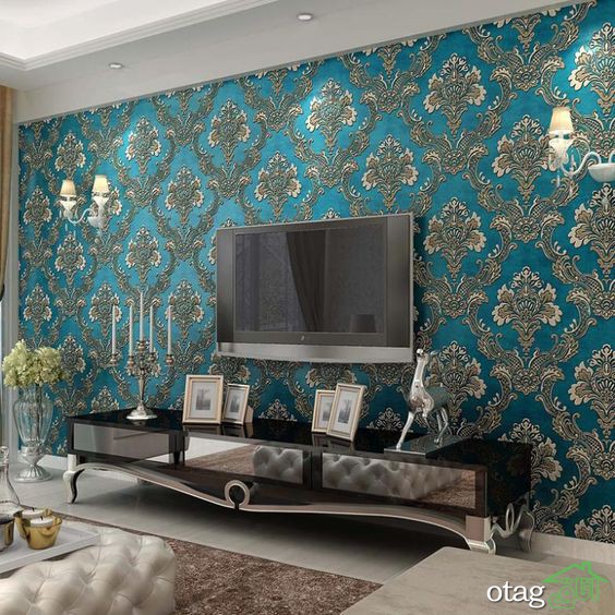 30 مدل جدید کاغذ دیواری برای خانه های کم نور و تاریک