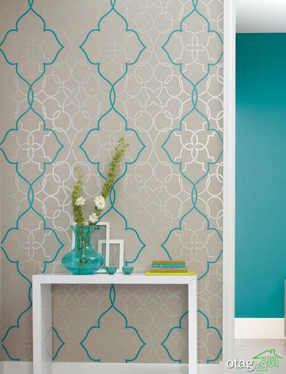 30 مدل جدید کاغذ دیواری برای خانه های کم نور و تاریک