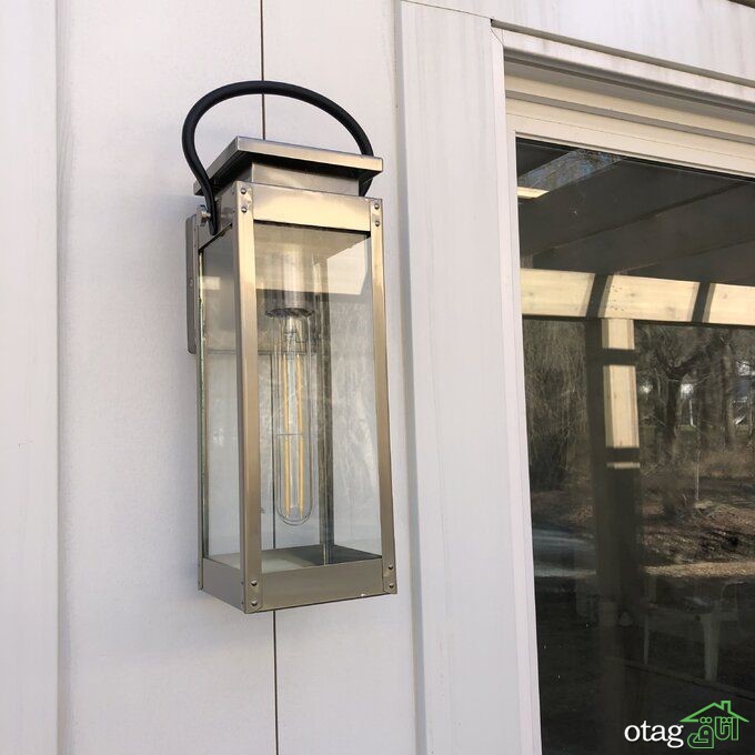 نمونه هایی از چراغ دیوارکوب فضای بیرون نمونه هایی از چراغ دیوارکوب فضای بیرون