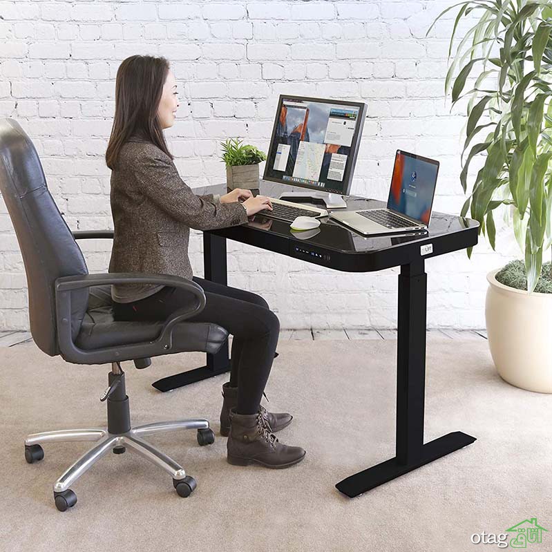 میز لپ تاپ ایستاده برای منزل، محیط اداره و کار + 9 مدل جذاب
