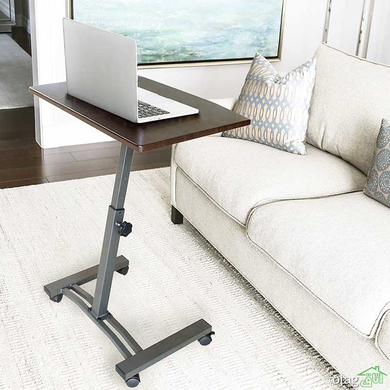 میز لپ تاپ ایستاده برای منزل، محیط اداره و کار + 9 مدل جذاب