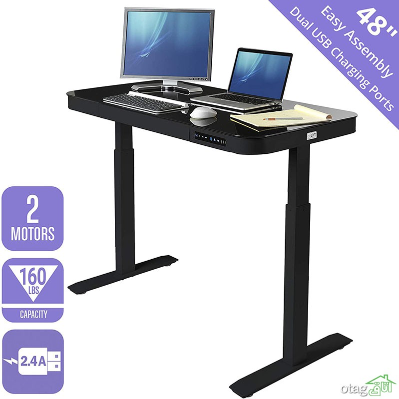 میز لپ تاپ ایستاده برای منزل، محیط اداره و کار + 9 مدل جذاب میز لپ تاپ ایستاده برای منزل، محیط اداره و کار + 9 مدل جذاب