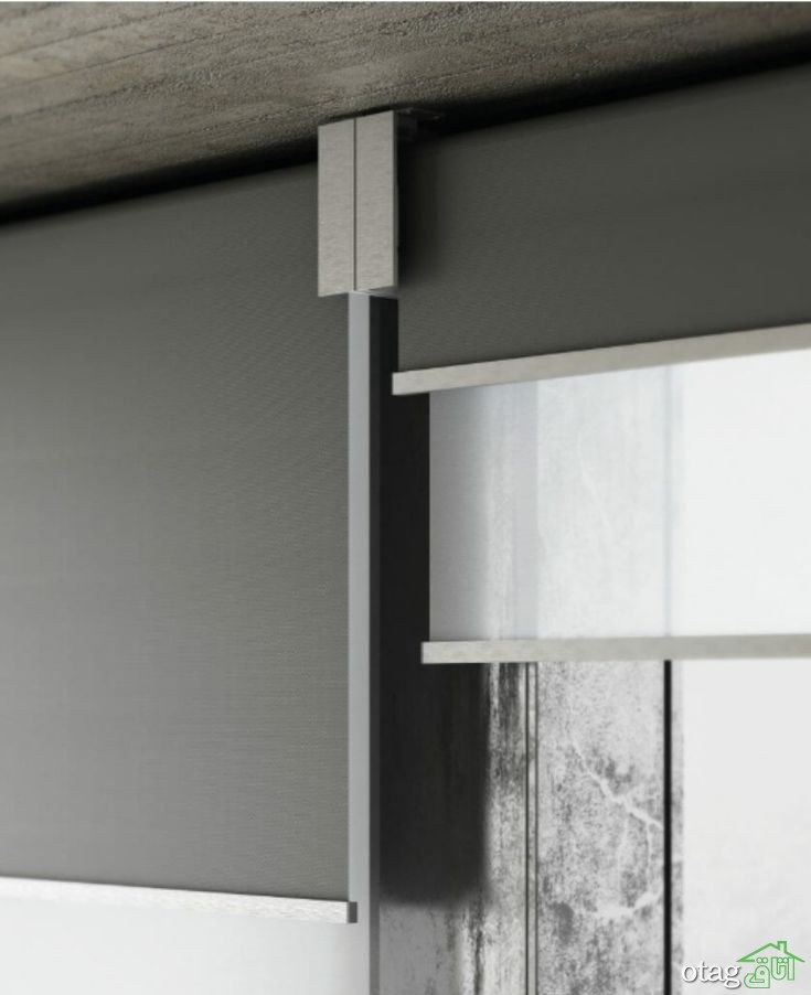 مدل های جدید شید پشت پنجره مناسب آشپزخانه و اتاق پذیرایی