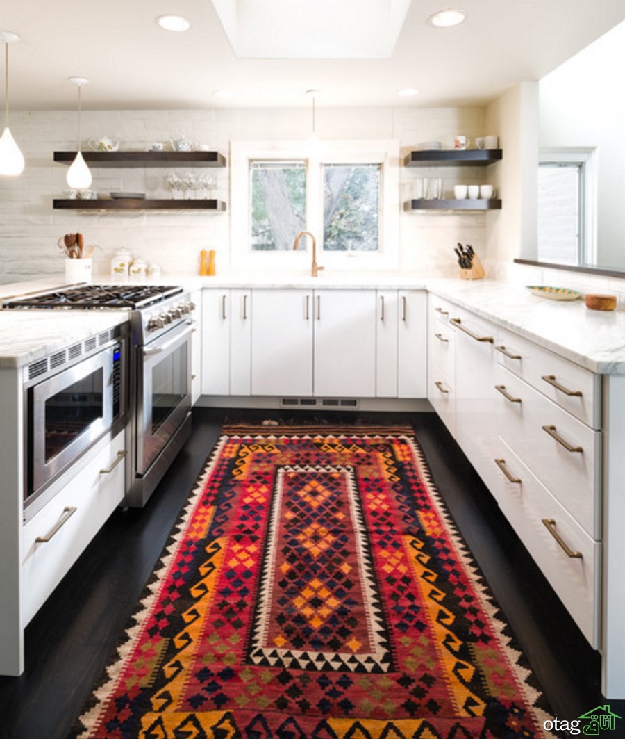 نمونه های جدید و شیک قالیچه آشپزخانه مدرن و توضیحات
