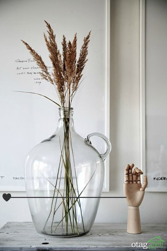 نمونه های گلدان شیشه ای جدید و زیبا مخصوص تغییر دکوراسیون خانه