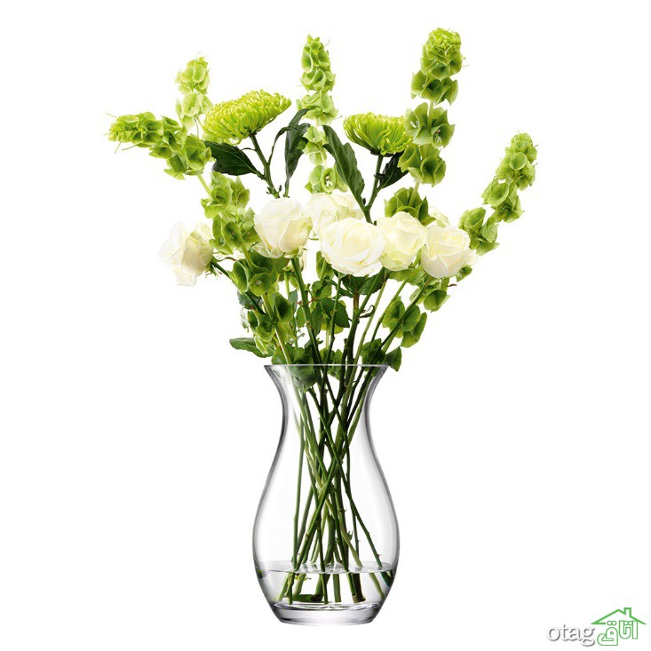 گلدان شیشه ای جدید و زیبا مخصوص تغییر دکوراسیون خانه
