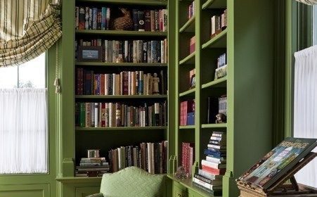 توجه به خلاقیت در پدید آوردن کتابخانه شیک در منزل
