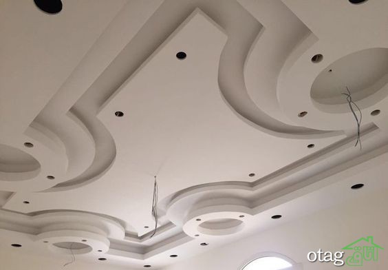 به کار گیری سقف کناف با جلوه های نورپردازی برای زیبا سازی منازل